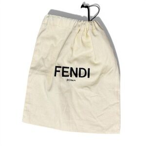 Authentic Fendi Roma Dust Bag with Drawstring